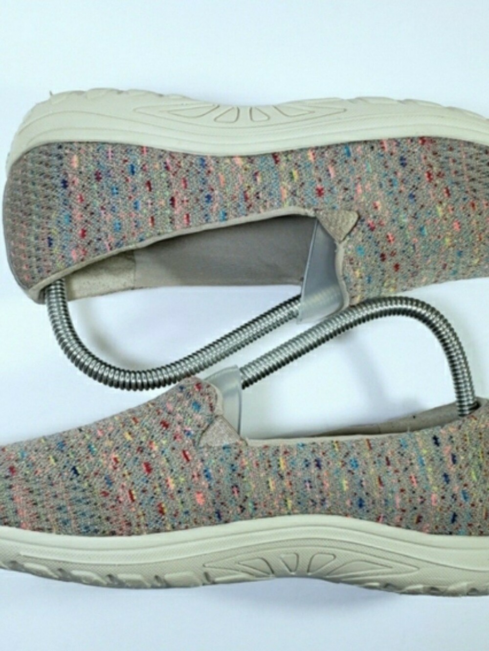 Skechers Relaxed Fit Reggae Slipon Flats Casual Walking Shoes - Picture 4 of 8